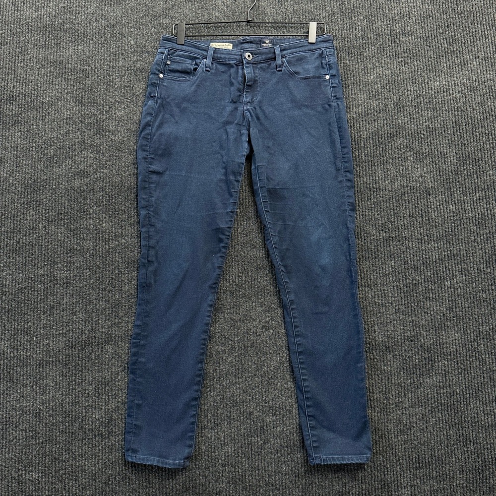 AG Adriano Goldschmied The Legging Ankle Jeans Womens 28R Super Skinny Blue USA